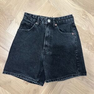 Zara Black Denim Women's Shorts
